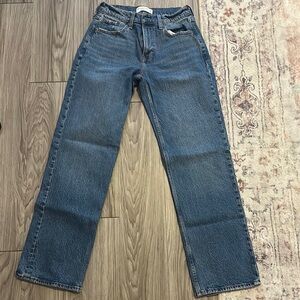 Abercrombie & Fitch Baggy Low Rise Jeans